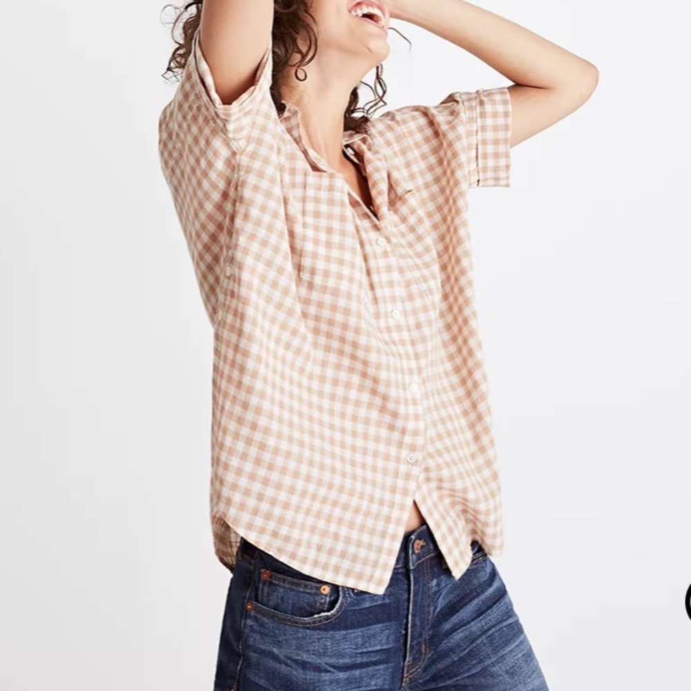 Madewell Courier Side Button Shirt